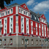 Das Hotel Straus in Hof an der Saale