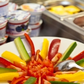 Yoghurt & vegetables